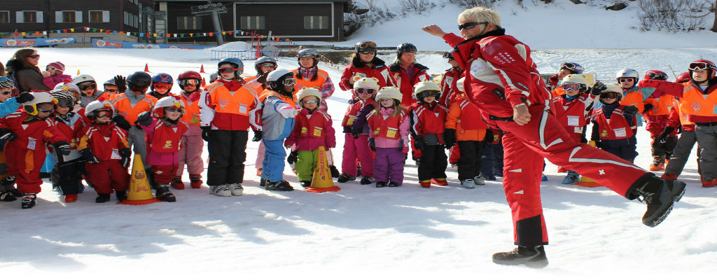 Skiing in Switzerland on a School Ski Trip